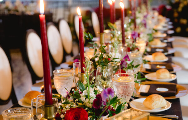 This Jersey City Wedding Exuded Sultry and Romantic Vibes