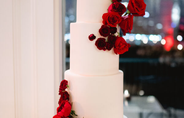 This Jersey City Wedding Exuded Sultry and Romantic Vibes