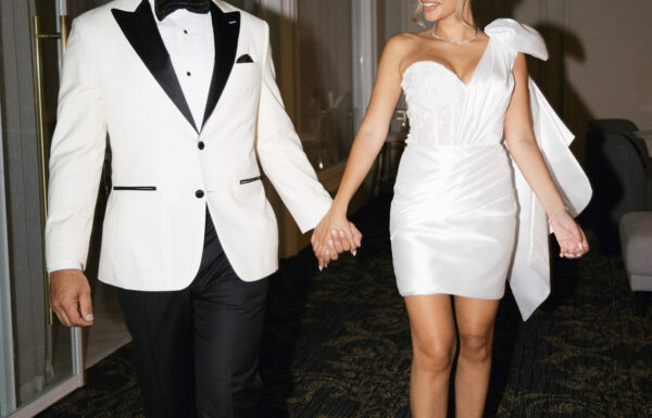 Over-The-Top White Florals Created a Fairytale Wedding
