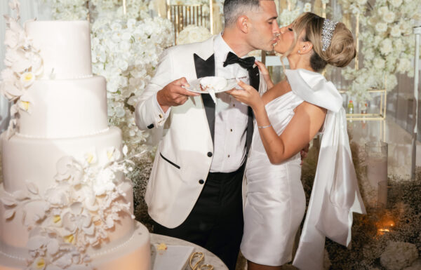 Over-The-Top White Florals Created a Fairytale Wedding