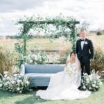 A Tented Vineyard Wedding With a Whimsical Aesthetic