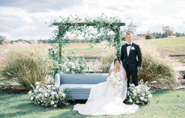 The wedding of A Tented Vineyard Wedding With a Whimsical Aesthetic Gallery 3