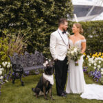 The wedding of This Shore Wedding Featured Lots of Coastal Blues and Grays Gallery 2