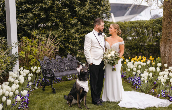This Shore Wedding Featured Lots of Coastal Blues and Grays