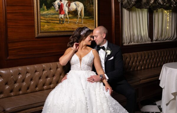 The wedding of A Beautiful Big Day With Pops of Lavender and Deep Blue Gallery 6