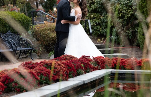 The wedding of A Beautiful Big Day With Pops of Lavender and Deep Blue Gallery 1