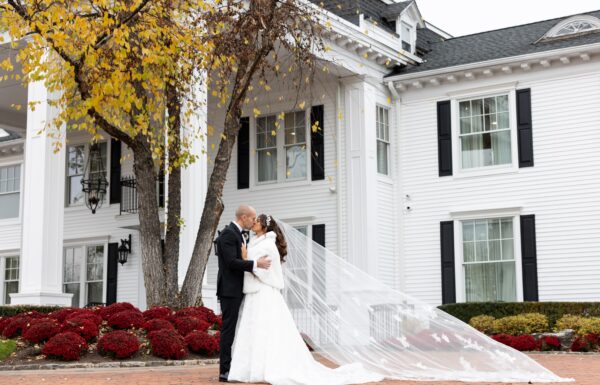 The wedding of A Beautiful Big Day With Pops of Lavender and Deep Blue Gallery 0