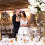 A Beautiful Big Day With Pops of Lavender and Deep Blue