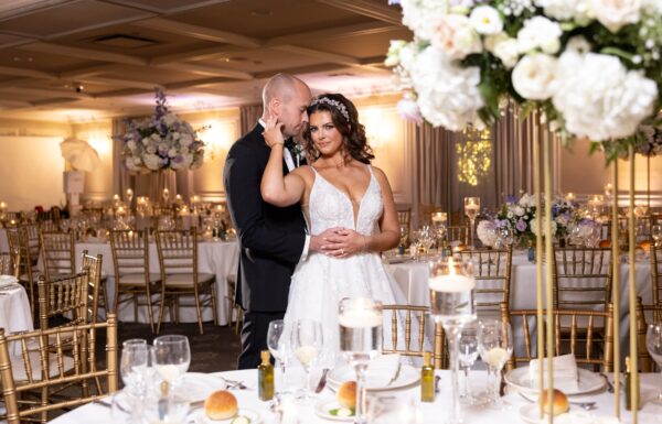 The wedding of A Beautiful Big Day With Pops of Lavender and Deep Blue Gallery 8