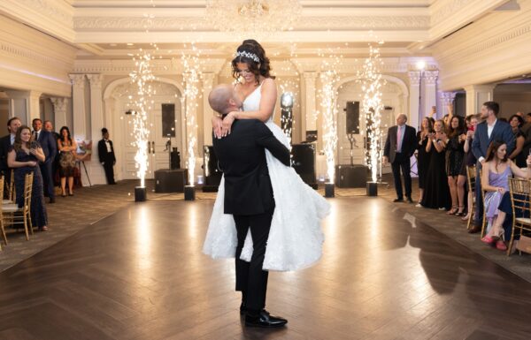 The wedding of A Beautiful Big Day With Pops of Lavender and Deep Blue Gallery 7