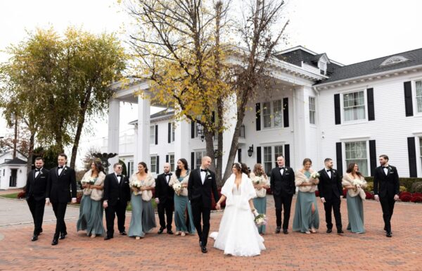 The wedding of A Beautiful Big Day With Pops of Lavender and Deep Blue Gallery 5