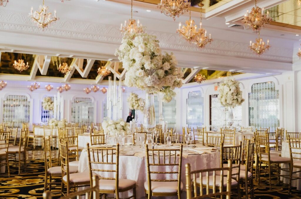 Ballroom wedding at Westmount Country Club in Woodland Park NJ.