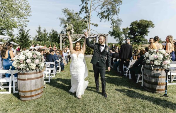 The wedding of A Summer Winery Wedding with Touches of Pink Gallery 7