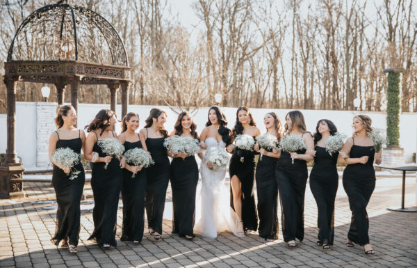 An Elegant Black and White Aesthetic Added to a Romantic Day