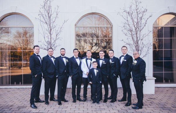 An Elegant Black and White Aesthetic Added to a Romantic Day