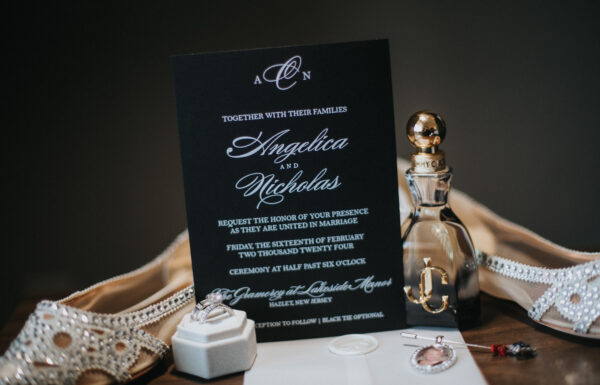 An Elegant Black and White Aesthetic Added to a Romantic Day