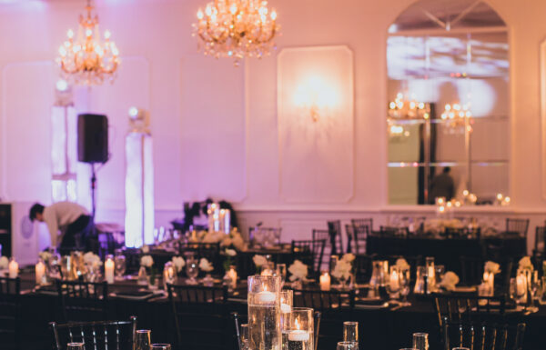 An Elegant Black and White Aesthetic Added to a Romantic Day