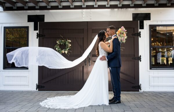 A Whimsical Garden-Themed Wedding With Butterfly Touches