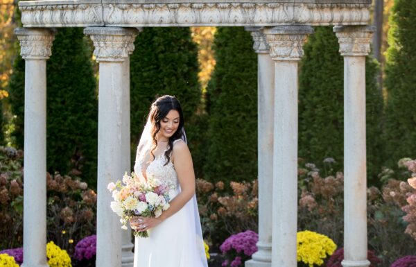 A Whimsical Garden-Themed Wedding With Butterfly Touches