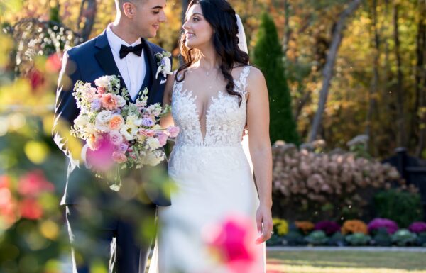 A Whimsical Garden-Themed Wedding With Butterfly Touches