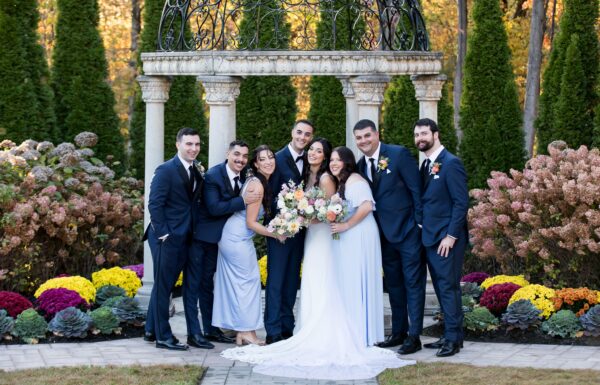 A Whimsical Garden-Themed Wedding With Butterfly Touches