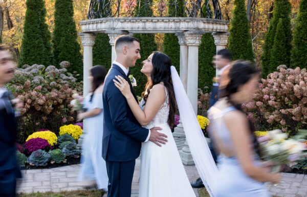 A Whimsical Garden-Themed Wedding With Butterfly Touches