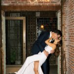 The wedding of An Industrial Venue Plus Earth Tone Colors at This Fall Wedding Gallery 1