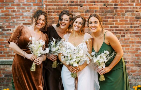 The wedding of An Industrial Venue Plus Earth Tone Colors at This Fall Wedding Gallery 5