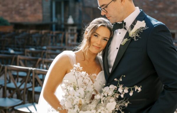 The wedding of An Industrial Venue Plus Earth Tone Colors at This Fall Wedding Gallery 14