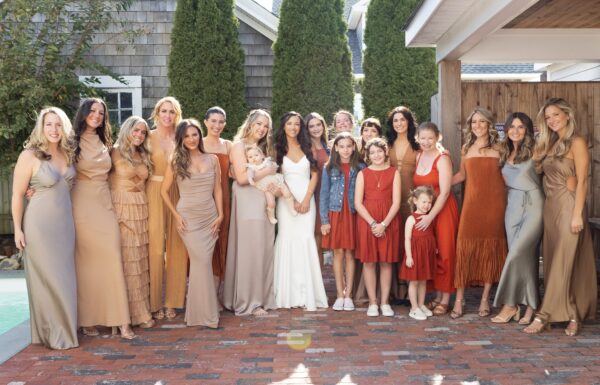 They Worked at The Venue Where They Held Their Boho Beach Fall Wedding