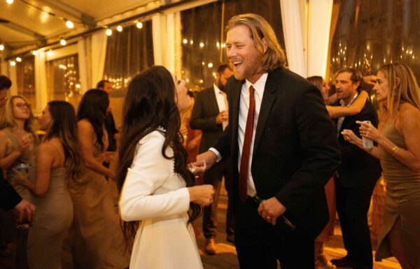 They Worked at The Venue Where They Held Their Boho Beach Fall Wedding