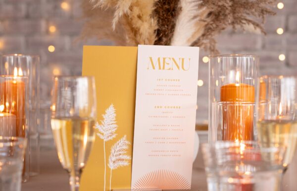 They Worked at The Venue Where They Held Their Boho Beach Fall Wedding
