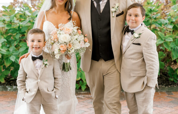 The wedding of A Coastal Wedding Featuring an Oyster Shell Seating Chart Gallery 11