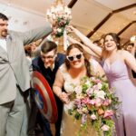 This Couple Had a Marvel-Themed Wedding—Complete With a Captain America Shield
