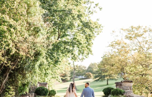 Gorgeous Sunset Views at This Country Club Wedding