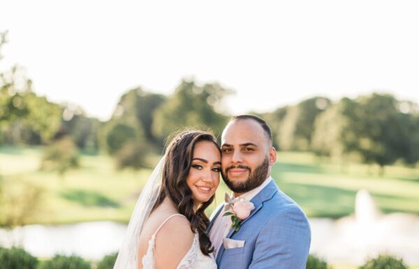 Gorgeous Sunset Views at This Country Club Wedding