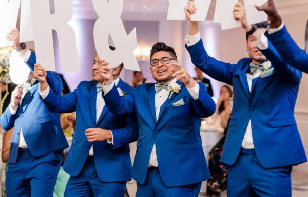 Gorgeous Sunset Views at This Country Club Wedding