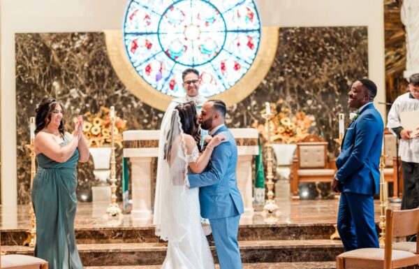 Gorgeous Sunset Views at This Country Club Wedding