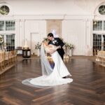 An Elegant Winter Wedding Complete With a Fireworks Show