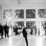 A Black-Tie Wedding With a Black, White & Gold Palette