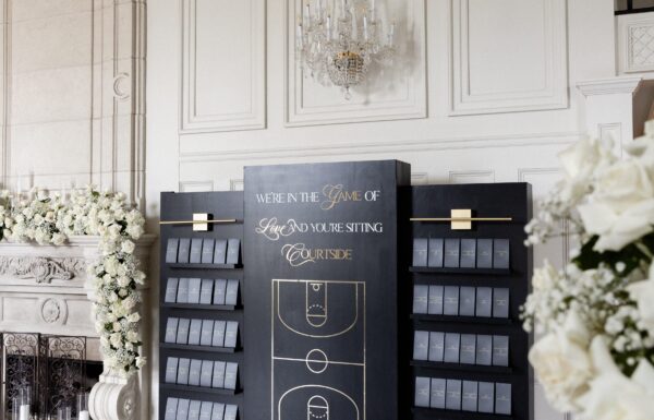 An Influencer Created A Timeless Black-And-White Big Day