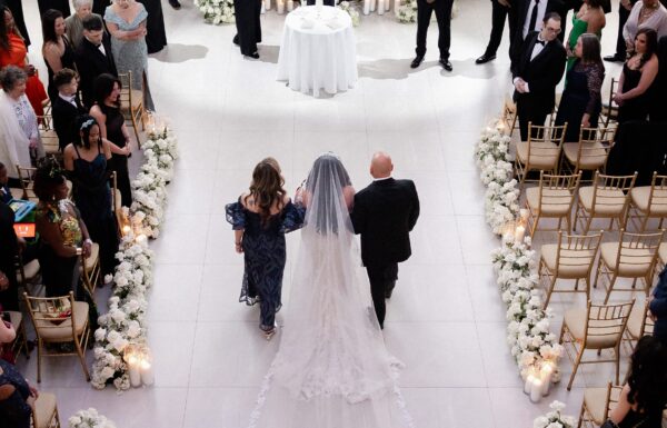 An Influencer Created A Timeless Black-And-White Big Day