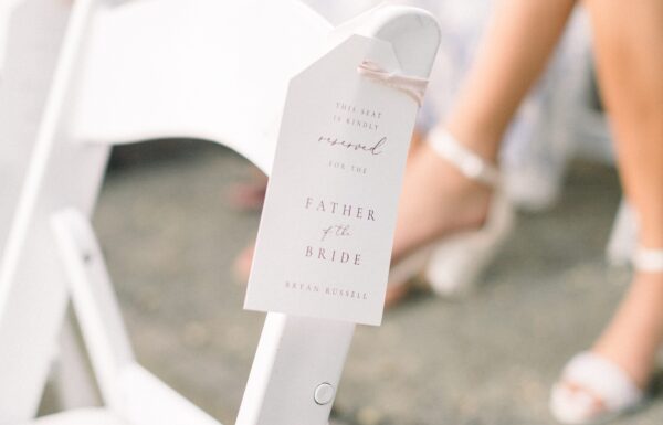 A Whimsical Garden Party Ceremony and Elegant Tent Reception
