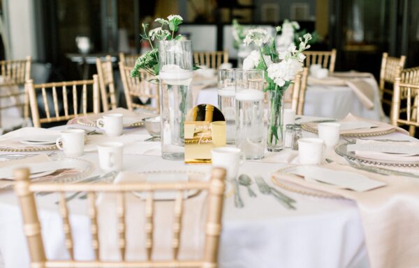 A Whimsical Garden Party Ceremony and Elegant Tent Reception