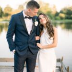 A Whimsical Garden Party Ceremony and Elegant Tent Reception