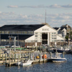 This Bay Head Yacht Club Couple Rode Into Their Reception on a Boat