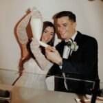 All the Guests Wore Black at This Elegant & Romantic Wedding