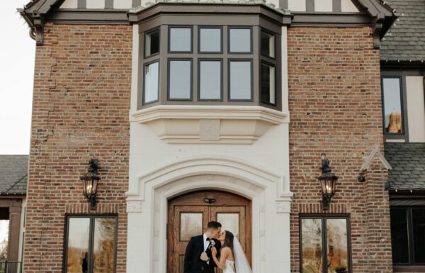 All the Guests Wore Black at This Elegant & Romantic Wedding
