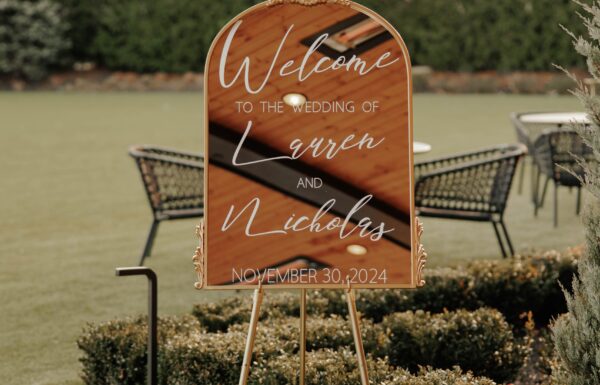 All the Guests Wore Black at This Elegant & Romantic Wedding