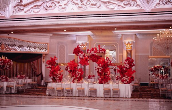 Ballroom at The Venetian wedding venue in Garfield NJ.